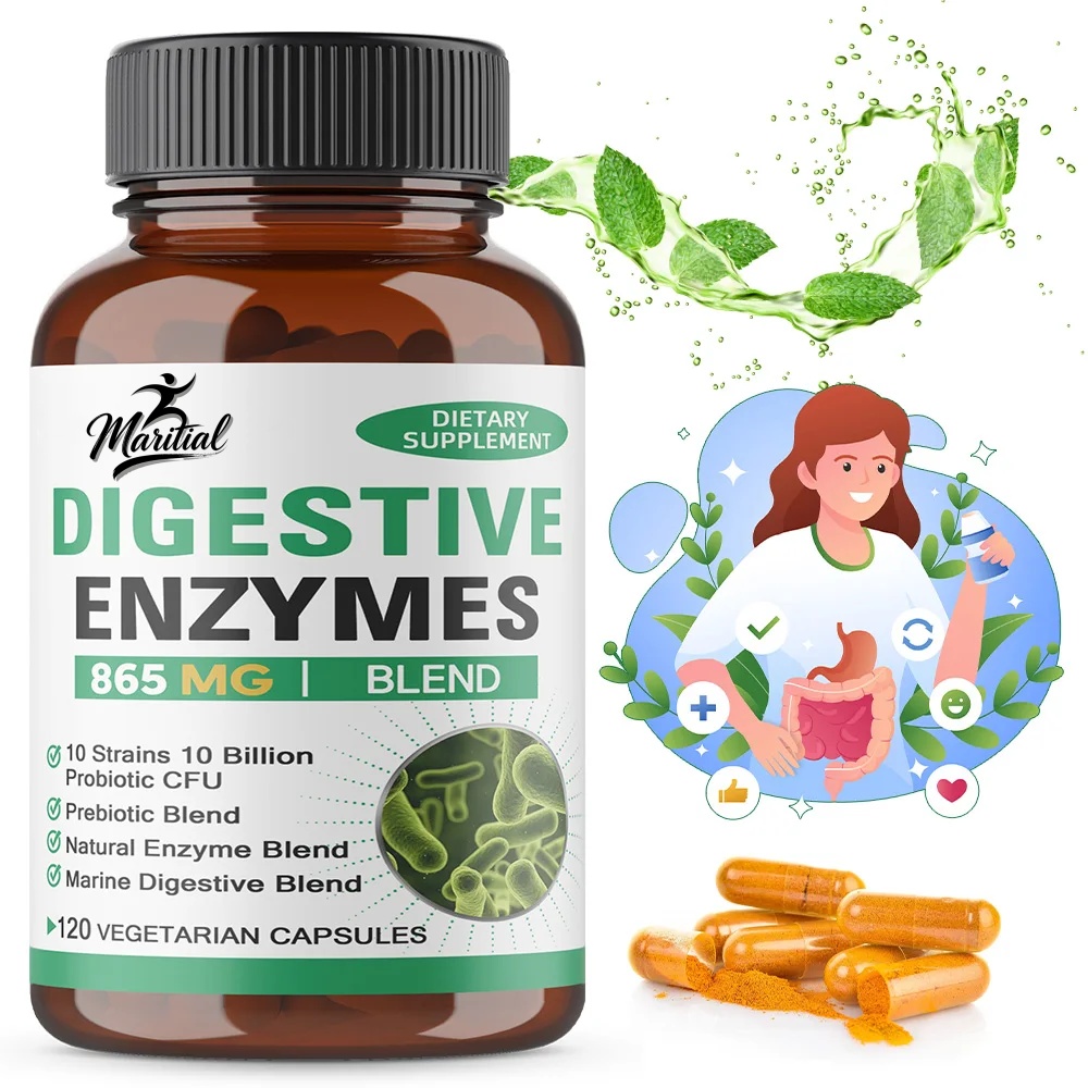 Probiotics Women Health - Digestive Enzymes + Probiotics + Prebiotics,promote
