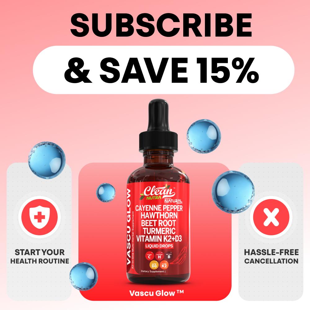 Clean Nutra Vascu Glow Liquid  - Vitamin D3 K2 Drop review and price