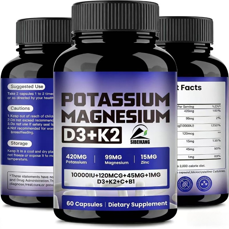 Potassium magnesium zinc capsu - Vitamin D3 K2 Drop review and price