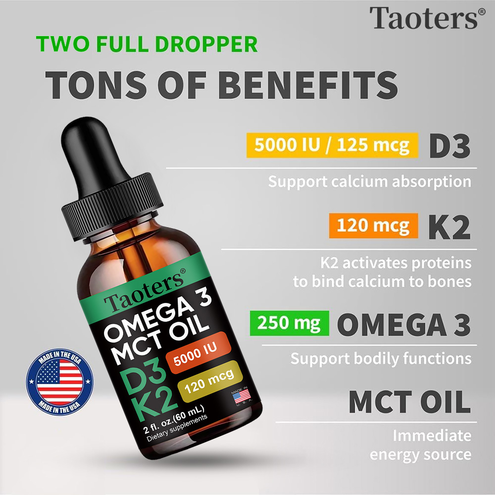 Organic Vitamin D3 K2 Drops wi - Vitamin D3 K2 Drop review and price