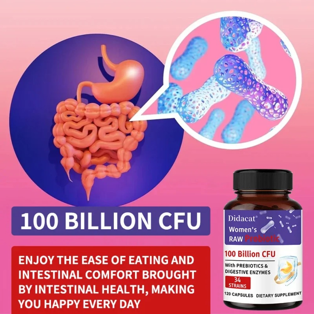 Women's Raw Probiotics 100 Bil - Probiotics Women Health review and price