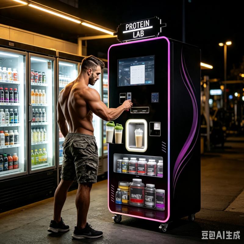 Protein Shake Vending Machine  - Nutrition Fitness Center review and price