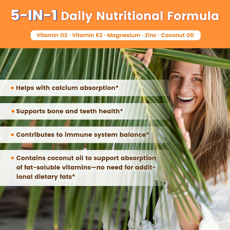 Vitamin D3+K2 Capsules, with M - Vitamin D3 K2 Drop review and price