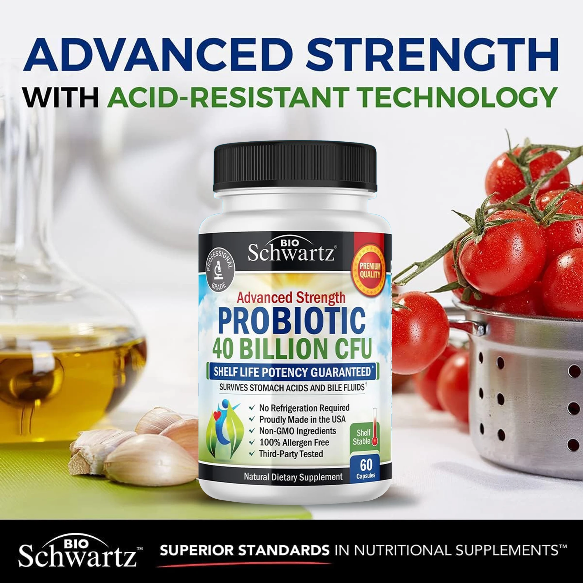 Advanced Strength Probiotic 40 - Probiotics Women Health review and price