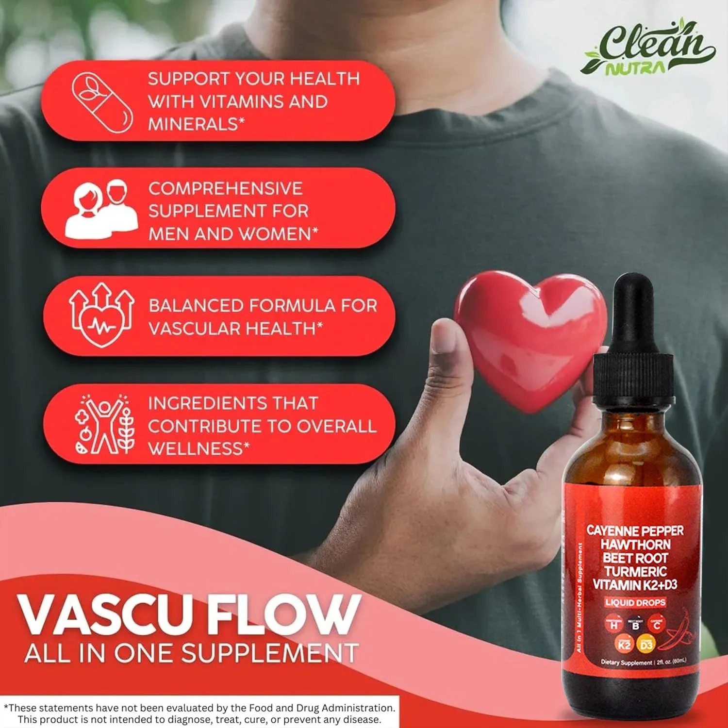 Natural Cayenne Pepper Liquid  - Vitamin D3 K2 Drop review and price