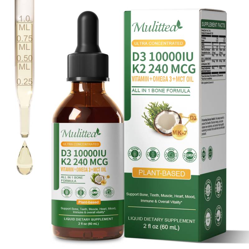Mulittea Vitamin K2+D3 60ml Dr - Vitamin D3 K2 Drop review and price