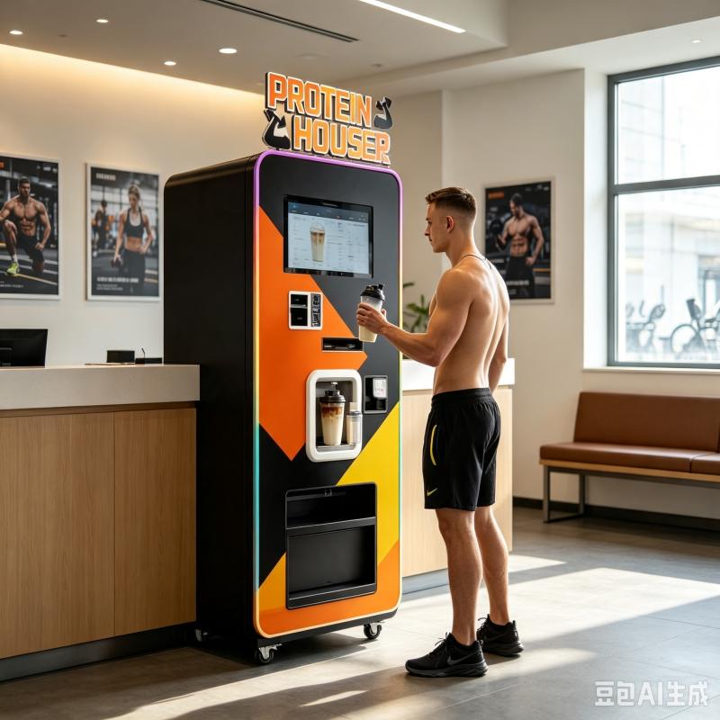 Automatic Protein Shake Vendin - Nutrition Fitness Center review and price