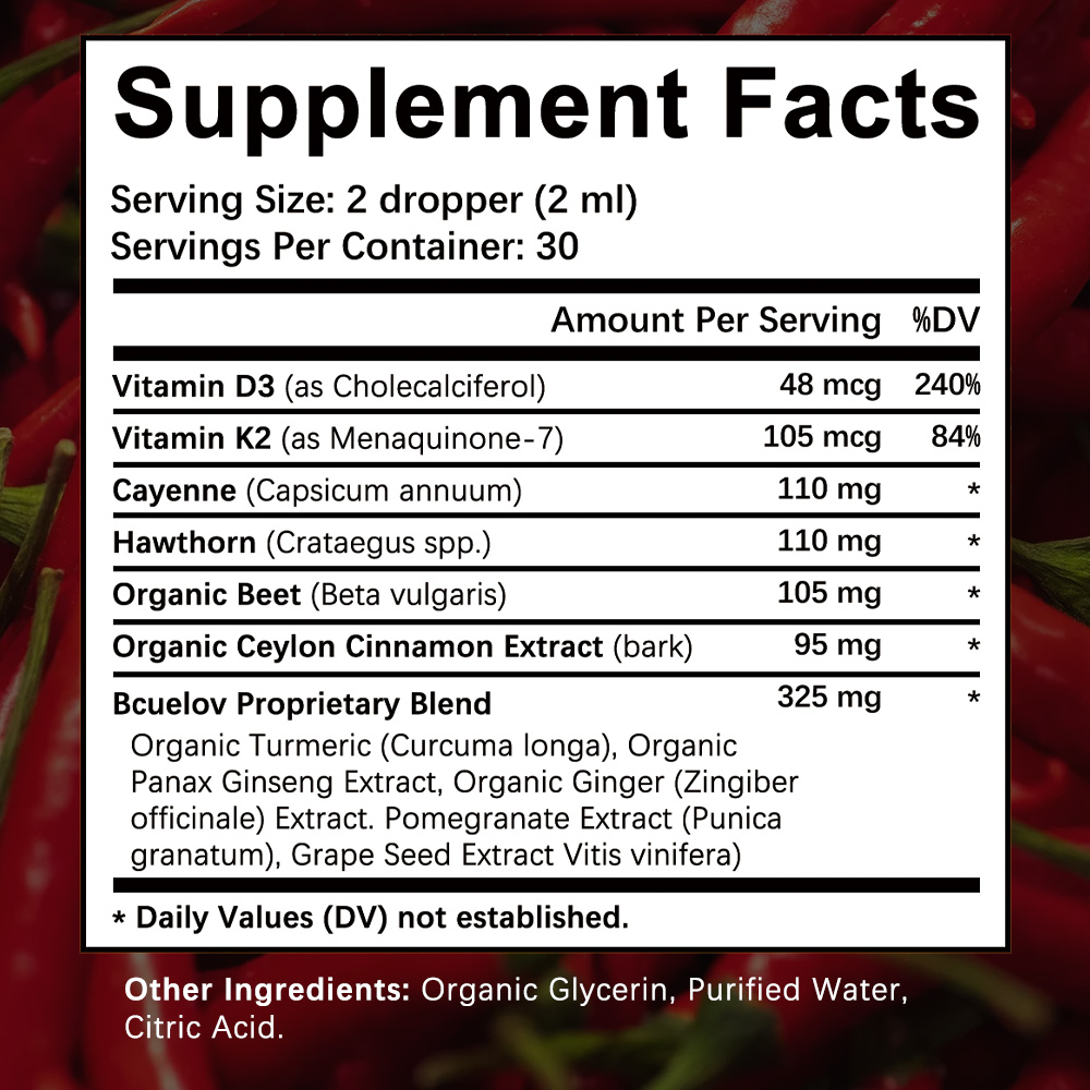 Cayenne Pepper Drops Supplemen - Vitamin D3 K2 Drop review and price